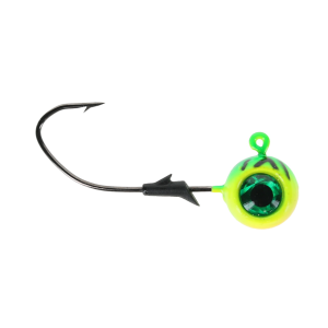 Image of Eagle Claw Lazer Sharp Pro-V Eagle Eye Ball Jig Head | Firetiger; 1/8 oz.