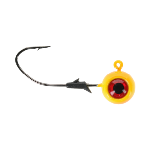 Image of Eagle Claw Lazer Sharp Pro-V Eagle Eye Ball Jig Head | Sunset; 3/8 oz.
