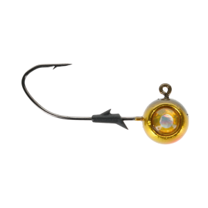 Image of Eagle Claw Lazer Sharp Pro-V Eagle Eye Ball Jig Head | Walleye; 3/8 oz.