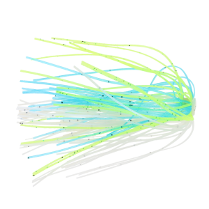 Image of Warrior Baits E-Z Change Skirts | Blue Herring Shad