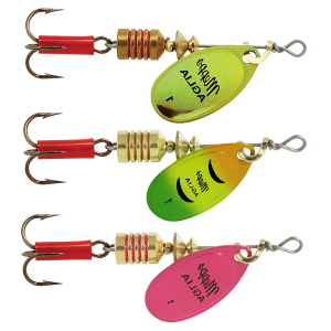 Image of Mepps Plain Aglia Spinner Pak | ST1-C