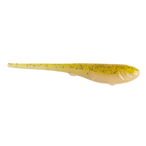 Image of YUM Scottsboro Sniper Shad | Gold Rush; 4 in.