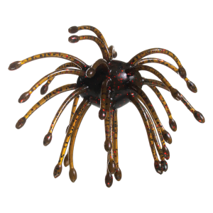 Image of G-Ratt Baits Webber | Green Pumpkin-Red Flake; 1 in.