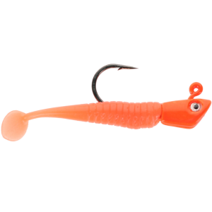 Image of Dynamic Lures Micro Attack Soft Swim Jig | Orange; 1.5 in.