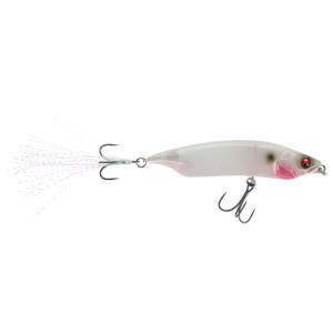 Image of Megabass Karashi 80 Topwater Lure | Albino Pearl GB; 3 1/8 in.