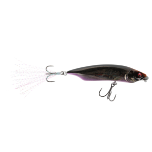 Image of Megabass Karashi 80 Topwater Lure | GG Deadly Black Shad OS; 3 1/8 in.