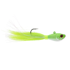 Image of Head Hunter Bucktail Jig | Chartreuse; 1 1/2 oz.