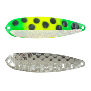 Image of Dreamweaver Magnum Spoon | Glow Frog/Silver Back; 4 3/4 in.