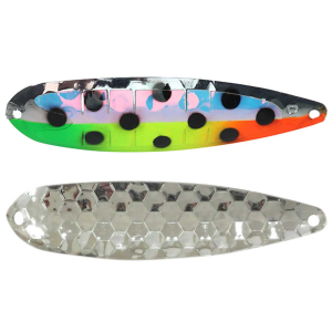 Image of Dreamweaver Magnum Spoon | UV Rasta Goose Silver; 4 3/4 in.