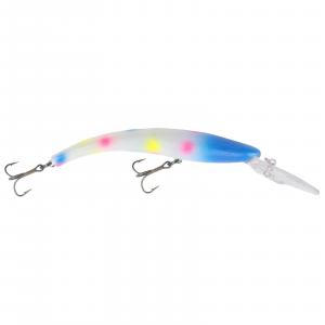 Image of Reef Runner 800 Series Deep Diver Crankbait | Glow Blue Wonderbread; 4 3/4 in.