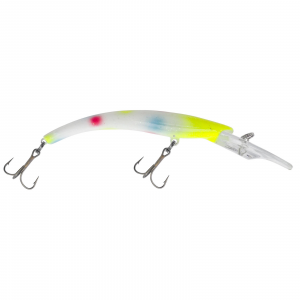 Image of Reef Runner 600 Series Deep Little Ripper Crankbait | Chartreuse Wonderbread; 3 1/2 in.