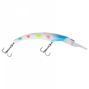 Image of Reef Runner 600 Series Deep Little Ripper Crankbait | Glow Blue Wonderbread; 3 1/2 in.