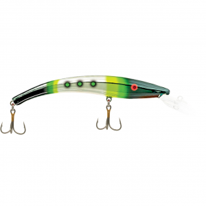 Image of Reef Runner 600 Series Deep Little Ripper Crankbait | Chrome Frog; 3 1/2 in.