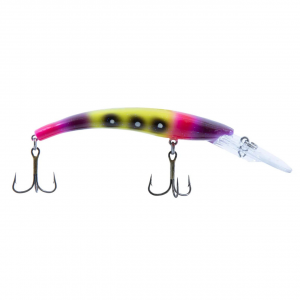 Image of Reef Runner 600 Series Deep Little Ripper Crankbait | Nauti-Cat (Dot Glow); 3 1/2 in.