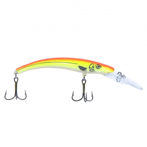 Image of Reef Runner 600 Series Deep Little Ripper Crankbait | Orange Ghost Glow; 3 1/2 in.