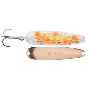 Image of Michigan Stinger Scorpion Spoon | Super UV Orange Frost; 2 1/4 in.
