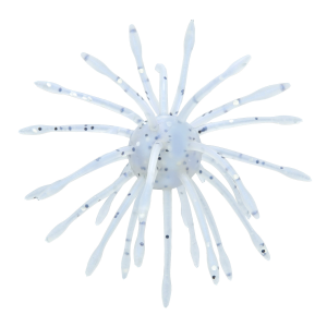 Yamamoto Uni Urchin Bait | Blue Pearl w/ Black/Hologram Flake