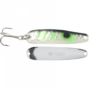 Image of Michigan Stinger Scorpion Spoon | Green Glow Alewife; 2 1/4 in.