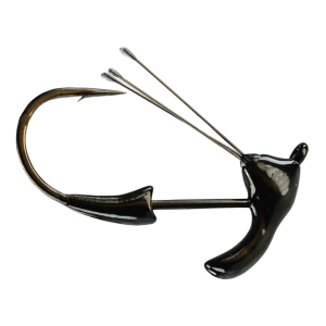 Picasso Lures Weedless Urchinator Cradle Heads | Black; 5/16 oz.; 5/0