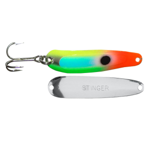 Image of Michigan Stinger Scorpion Spoon | Super UV Mixed Veggies; 2 1/4 in.