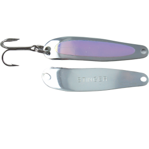 Image of Michigan Stinger Scorpion Spoon | Super UV Silver; 2 1/4 in.