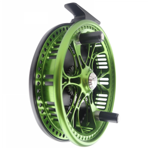 Image of Kingpin Zeppelin Centerpin Reel | Z475 Green