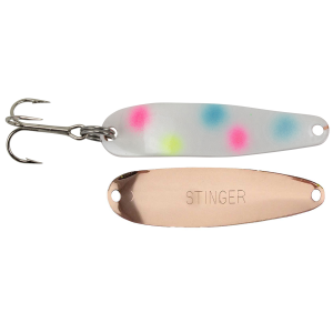 Image of Michigan Stinger Scorpion Spoon | Copper Wonderbread; 2 1/4 in.