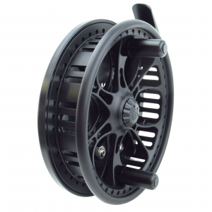 Image of Kingpin Zeppelin Centerpin Reel | Z425 Black