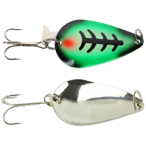 Acme Tackle K.O. Wobbler Spoon | Exclusive Color - Hulk; 3/4 oz.