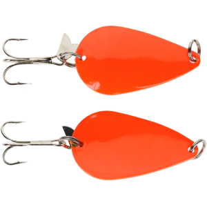 Acme Tackle K.O. Wobbler Spoon | Double Fluorescent Orange; 3/4 oz.