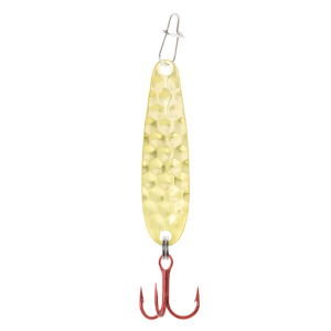 Clam Dancin' Drop Tungsten Spoon | Gold; 1/4 oz.