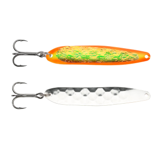 Warrior Flutter Spoon | UV Orange Peel; 3 1/2 in.