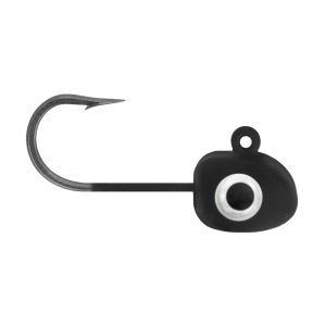 Clam T3 Drop Tungsten Jig | Matte Black; 1/16 oz.