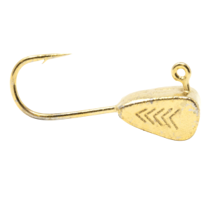 Clam Drop Kick Tungsten Jig | Gold; 3/64 oz.