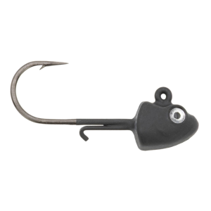 Clam Glide Drop Tungsten Jig | Matte Black; 1/16 oz.