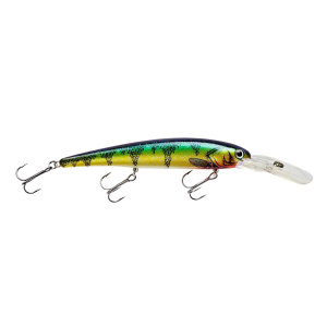 Image of Bandit Walleye Deep Diver | Green Perch; 4 3/4 in.