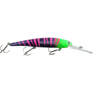 Image of Bandit Walleye Deep Diver | Party Zebra; 4 3/4 in.