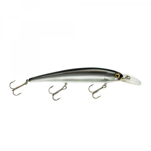 Image of Bandit Walleye Shallow Diver | Chrome Black Back; 4 3/4 in.