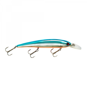 Image of Bandit Walleye Shallow Diver | Chrome Blue Back; 4 3/4 in.