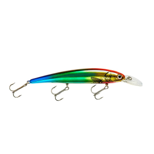 Image of Bandit Walleye Shallow Diver | Green Clown; 4 3/4 in.