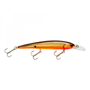 Image of Bandit Walleye Shallow Diver | Khaki/Brown Back Scales; 4 3/4 in.