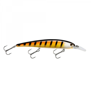 Image of Bandit Walleye Shallow Diver | Humble Bee/Black Stripes; 4 3/4 in.