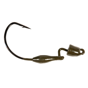 Z-Man Pro BulletZ Jig Head | Green Pumpkin; 1/4 oz.; 3/0