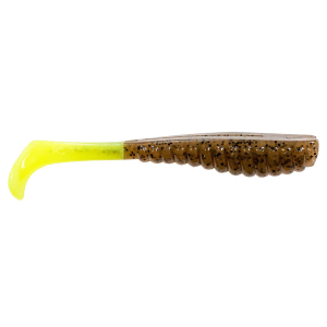 Z-Man Swimmin' Trout Trick | Rootbeer-Chartreuse Tail; 3 1/2 in.