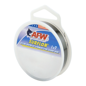 American Fishing Wire American Fishing Wire Surflon Nylon Coated 1x7 Stainless Steel Wire | Black; 60 lb.; 30 ft. - $6.49 at FishUSA