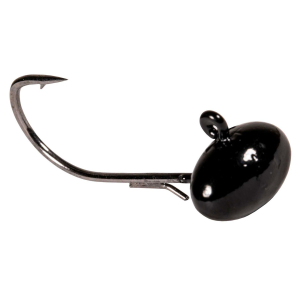 Z-Man Football NedZ Jig Heads | Black; 1/4 oz.
