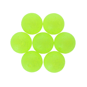 Catalyst Tackle Premium Salmon & Steelhead Beads | Glow Grinch; 8 mm