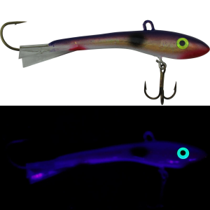 Image of Moonshine Lures Shiver Minnow | Holographic Golden Grape; 1 7/8 in.