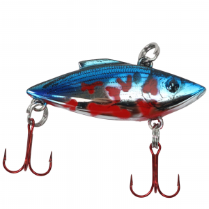 Image of Bill Lewis Tiny Trap Rat-L-Trap | Chrome Blue Bleeding Shad; 1 3/4 in.