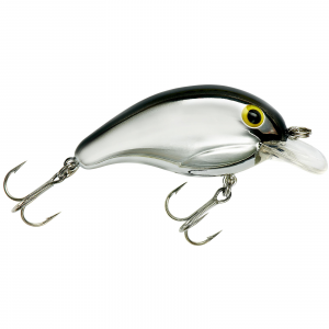 Image of Bandit 100 Series Crankbait | Chrome Black Back; 2 in.